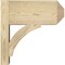 Ekena Millwork Thorton Craftsman Rough Sawn Outlooker, Douglas Fir, 8"W x 16"D x 16"H OUT08X16X16THR04RDF - alternate 2